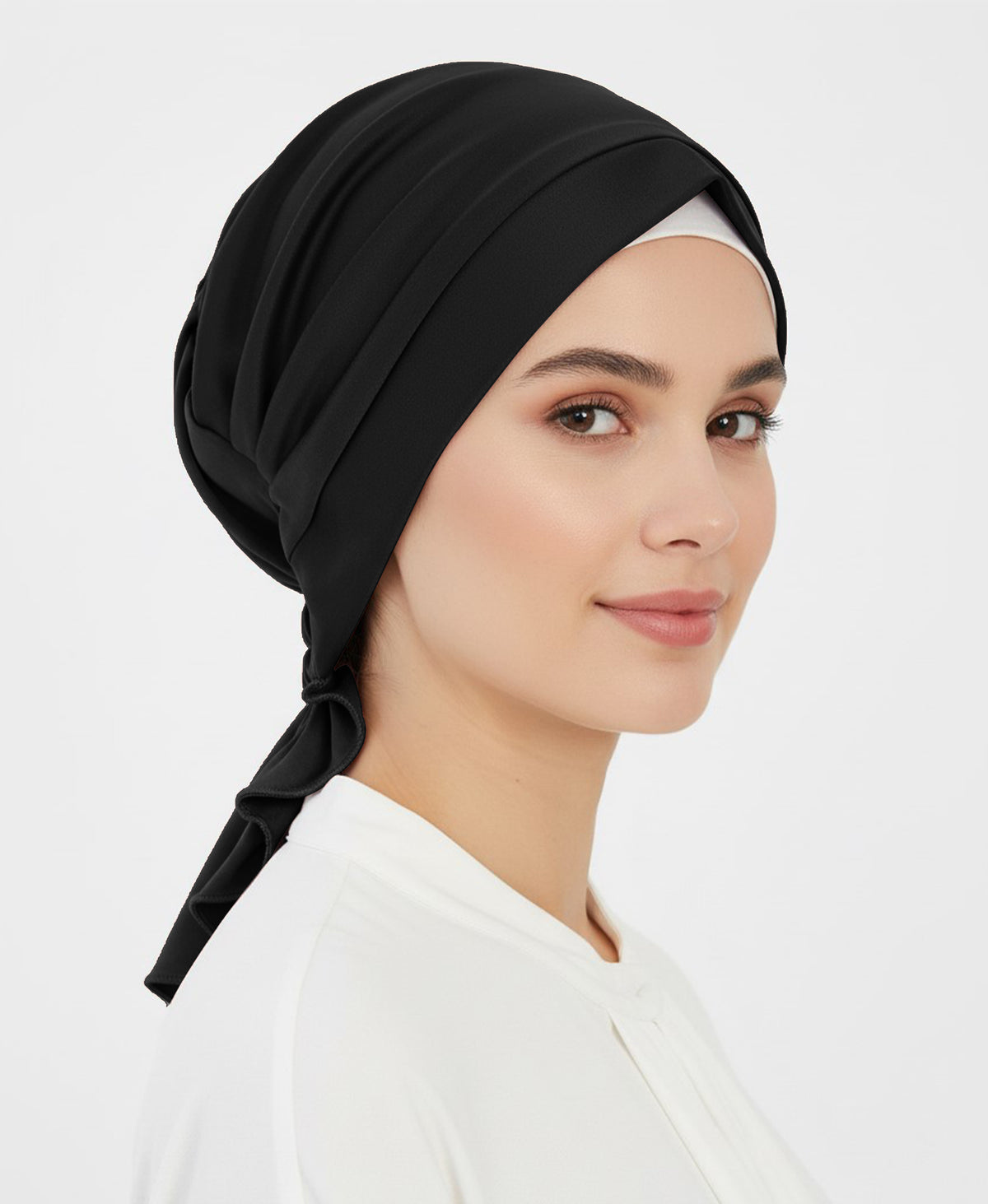 Aleena Tail Cap – Premium Hijab Undercap with Elegant Tail, Soft Stretch Modest