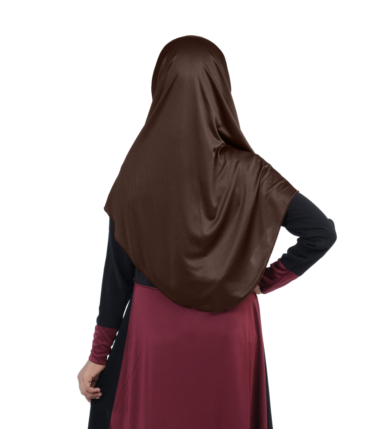Mehar Diya Hijab for Girls – Premium Black Ready-to-Wear Islamic Hijab |