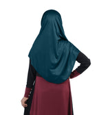 Mehar Diya Hijab for Girls – Premium Black Ready-to-Wear Islamic Hijab |