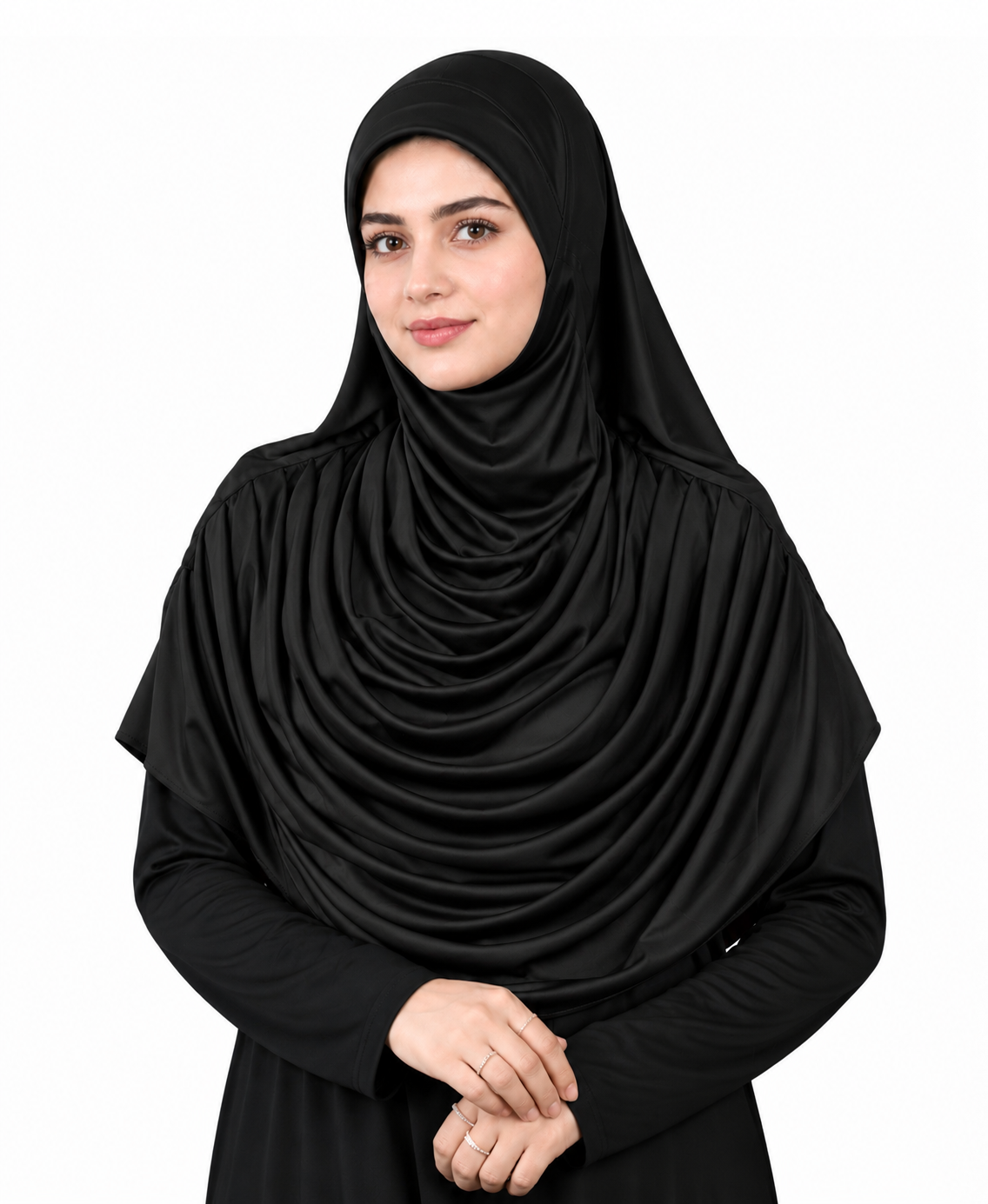 MEHAR HIJAB Faeezah Hijab New & Improved for Women - Black / Dark Maroon / Maroon / Wine / Wild Berry