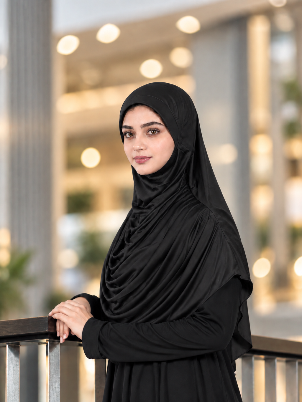MEHAR Faeezah Hijab New & Improved for Women - Black / Dark Maroon / Maroon / Wine / Wild Berry