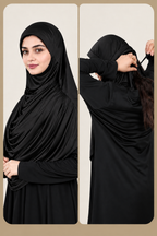MEHAR Faeezah Hijab New & Improved for Women - Black / Dark Maroon / Maroon / Wine / Wild Berry