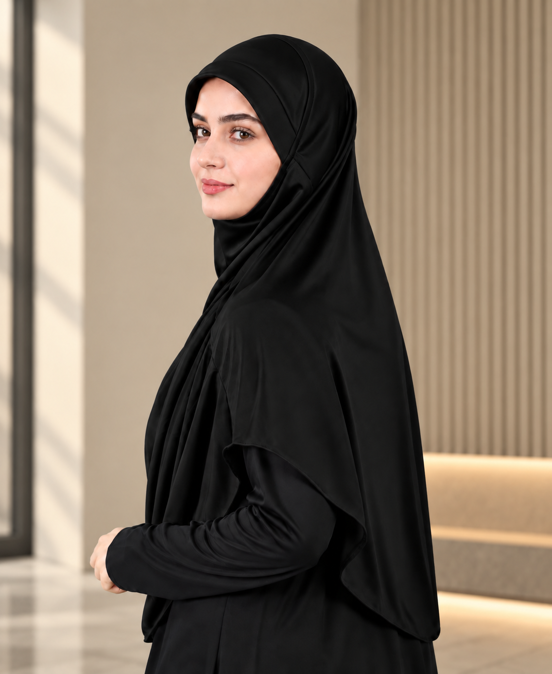 MEHAR HIJAB Faeezah Hijab New & Improved for Women - Black / Dark Maroon / Maroon / Wine / Wild Berry