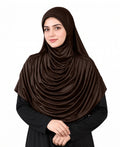 MEHAR HIJAB Faeezah Hijab in Cocco - front view