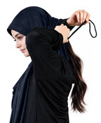 MEHAR Faeezah Hijab New & Improved for Women - Navy / Silver / Grey / Formal Grey / White