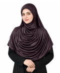 MEHAR HIJAB Faeezah ready-to-wear hijab in Wild Berry