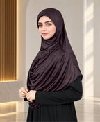 MEHAR HIJAB Faeezah ready-to-wear hijab in Wild Berry