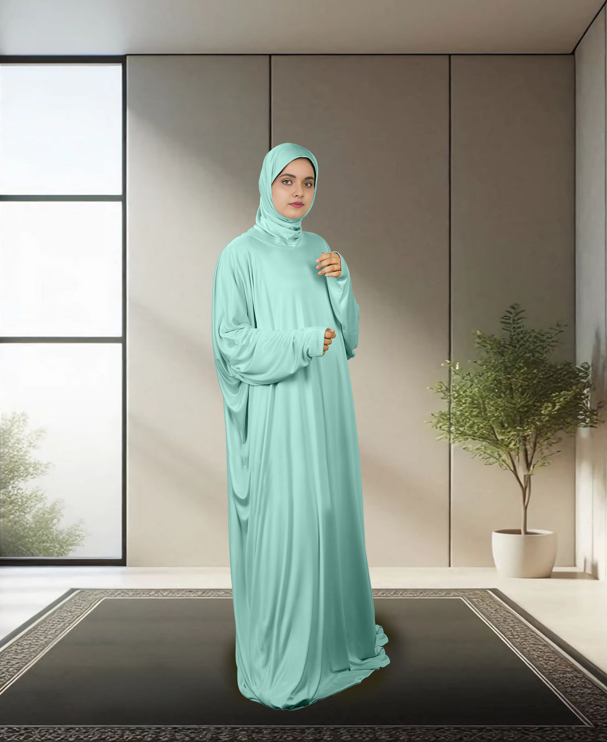Mehar Women’s Full-Length Namaz | Islamic Prayer Dress Zahra Namaz