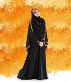 Modest Women's Stylish Soft Rich Crepe Long Hijab GHANIA KHIMAR