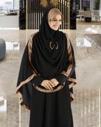 Modest Women's Stylish Soft Rich Crepe Long Hijab GHANIA KHIMAR