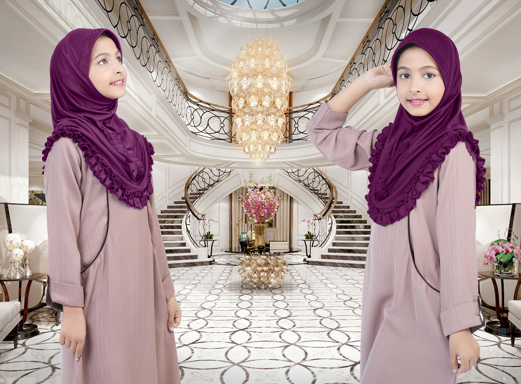 MEHAR HIJAB'S Kids Scarf Little Gushan Girl's Hijab
