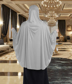 Women's Stylish Soft Rich Polyester Fabric Hanana Sleeve Hijab F Size