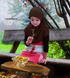 MEHAR HIJAB'S Girl's Scarf Embellished Little Heena Hijab