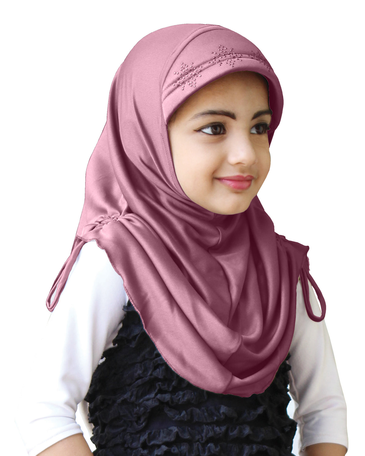 MEHAR HIJAB'S Girl's Scarf Embellished Little Heena Hijab