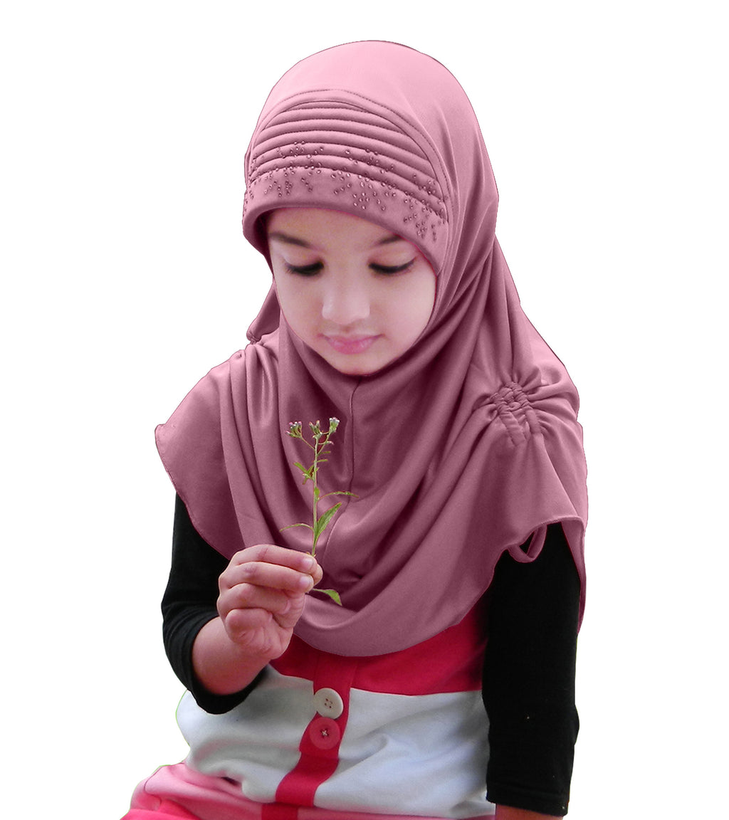MEHAR HIJAB'S Girl's Scarf Embellished Little Heena Hijab