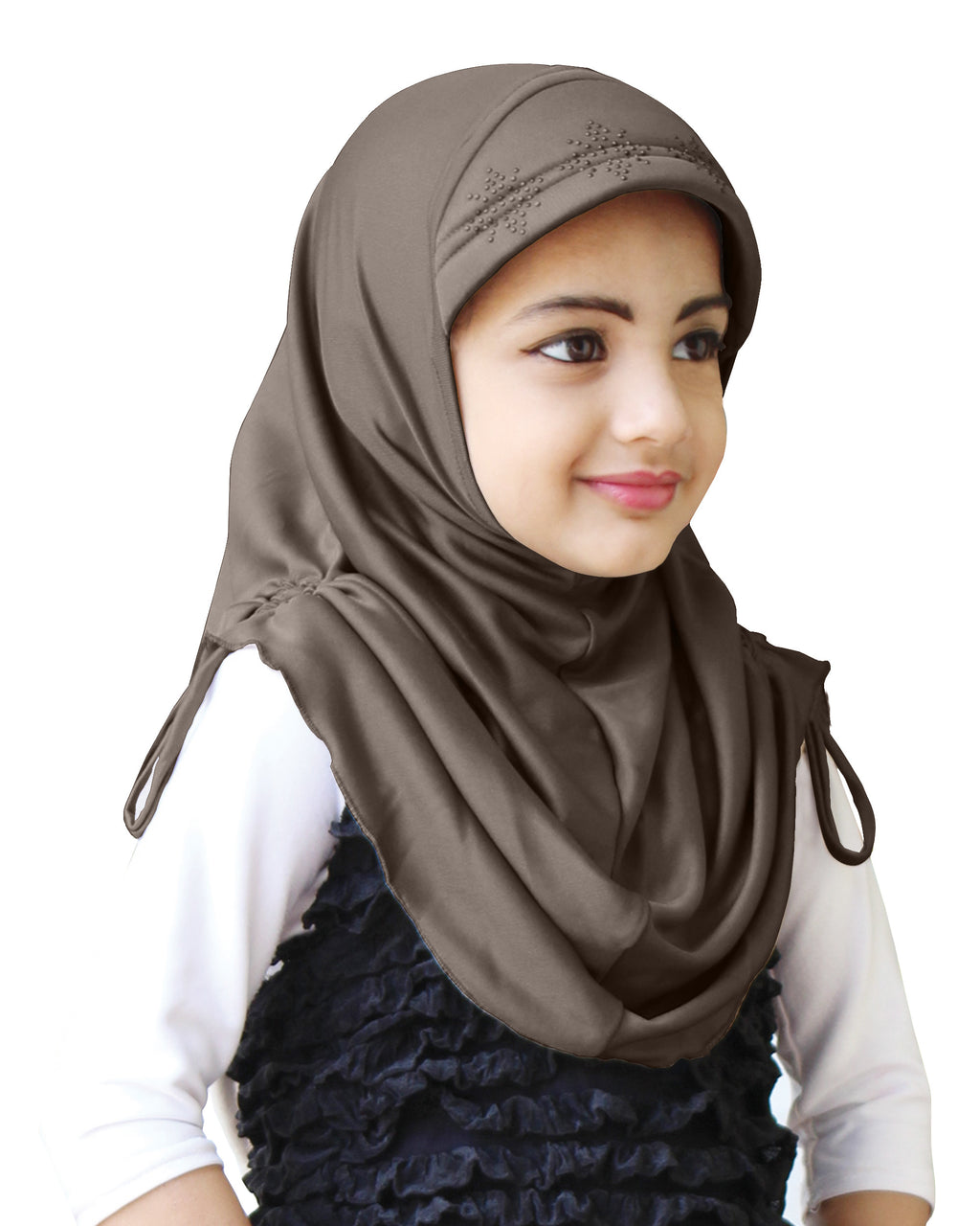 MEHAR HIJAB'S Girl's Scarf Embellished Little Heena Hijab