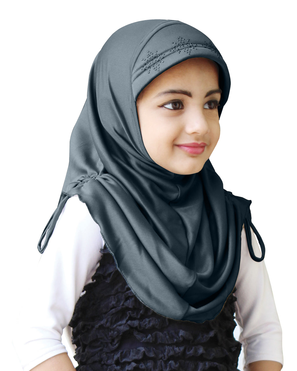 MEHAR HIJAB'S Girl's Scarf Embellished Little Heena Hijab