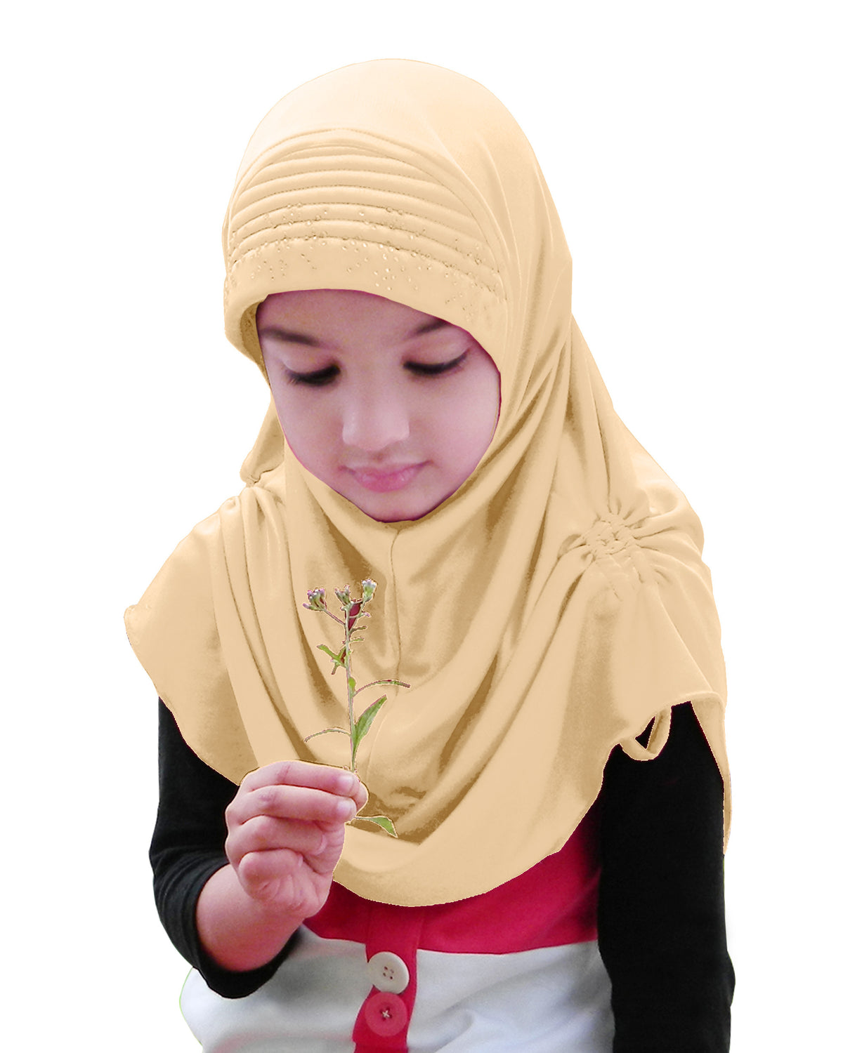MEHAR HIJAB'S Girl's Scarf Embellished Little Heena Hijab