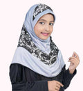 Stylish Trendy Little Hijab stylish dual color Printed