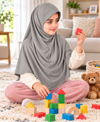 MEHAR Ma-ale Hijab for Girls - Polycotton, Ready-to-Wear