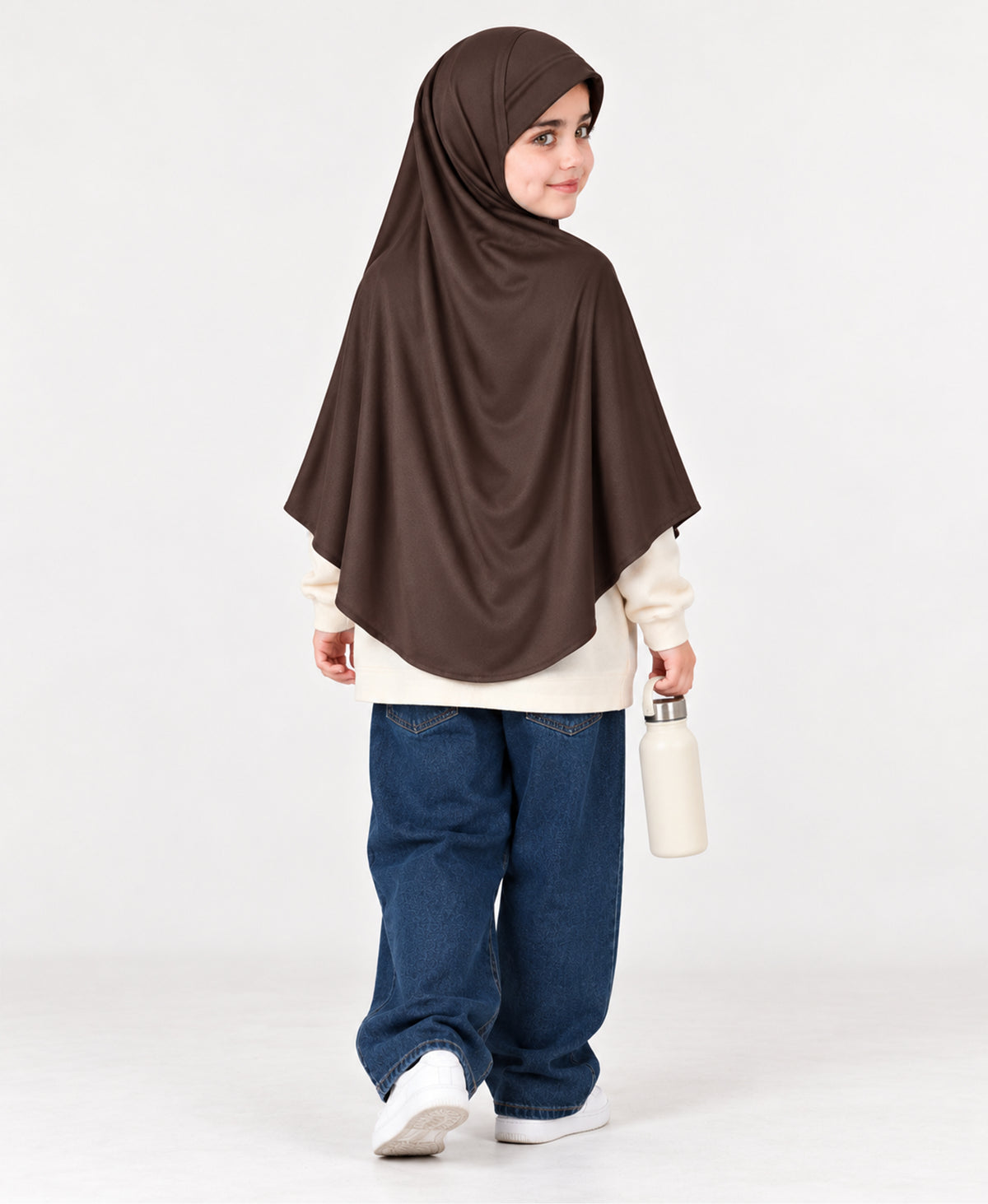 MEHAR Ma-ale Hijab for Girls - Polycotton, Ready-to-Wear