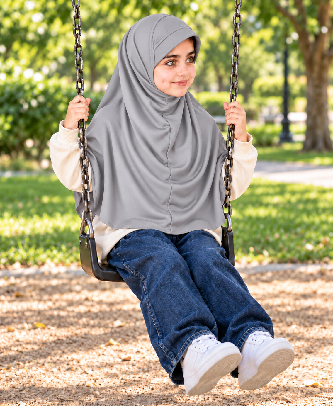 MEHAR Ma-ale Hijab for Girls - Polycotton, Ready-to-Wear