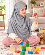 MEHAR Ma-ale Hijab for Girls - Polycotton, Ready-to-Wear