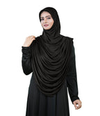 Modest Fashion by Mehar Laila Two-Piece Frilled Hijab Set