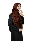 Modest Fashion by Mehar Laila Two-Piece Frilled Hijab Set