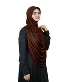Modest Fashion by Mehar Laila Two-Piece Frilled Hijab Set