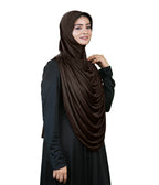 Modest Fashion by Mehar Laila Two-Piece Frilled Hijab Set