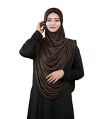 Modest Fashion by Mehar Laila Two-Piece Frilled Hijab Set