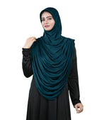 Modest Fashion by Mehar Laila Two-Piece Frilled Hijab Set