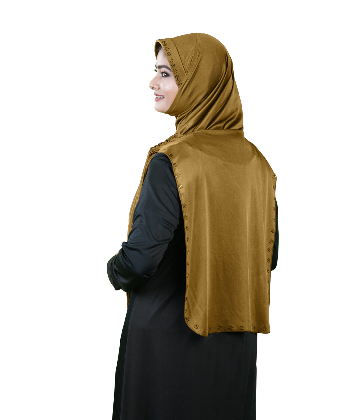 Modest Fashion by Mehar Laila Two-Piece Frilled Hijab Set