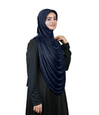 Modest Fashion by Mehar Laila Two-Piece Frilled Hijab Set