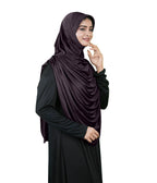 Modest Fashion by Mehar Laila Two-Piece Frilled Hijab Set
