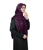 Modest Fashion by Mehar Laila Two-Piece Frilled Hijab Set