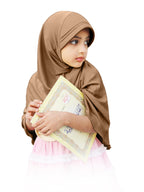 Mehar Hijab's Girl's Plain Long Hijab feel good Little Ma-ale Hijab