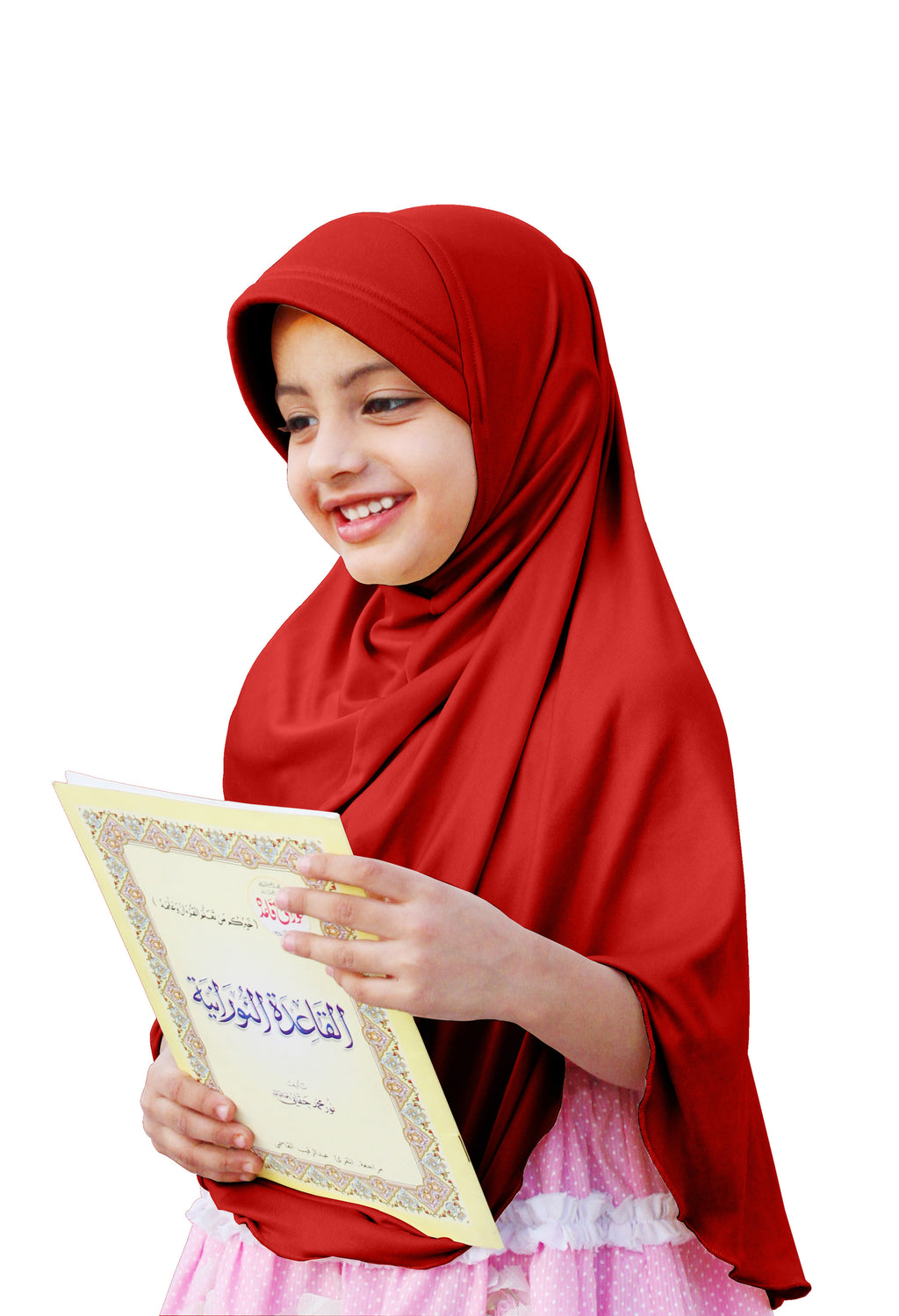 Mehar Hijab's Girl's Plain Long Hijab feel good Little Ma-ale Hijab