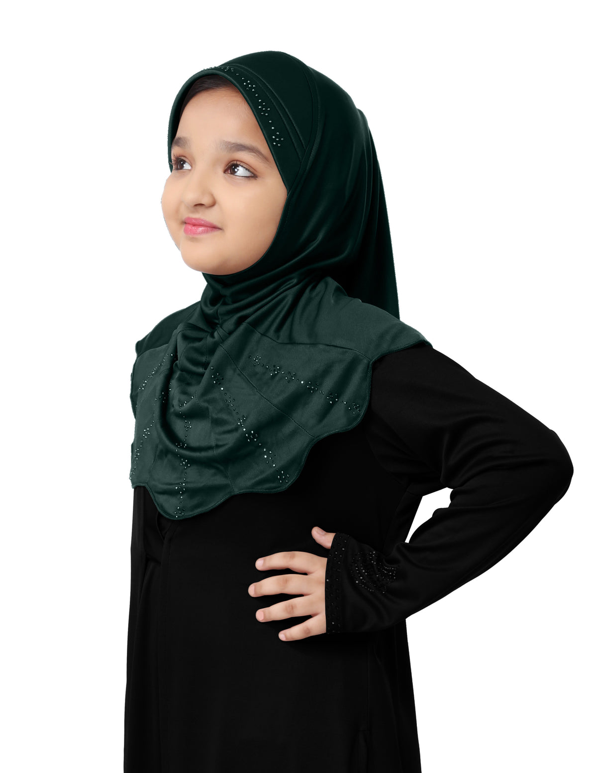 MEHAR HIJAB'S Kids Embellished Girl's Scarf Little Meharin Hijab