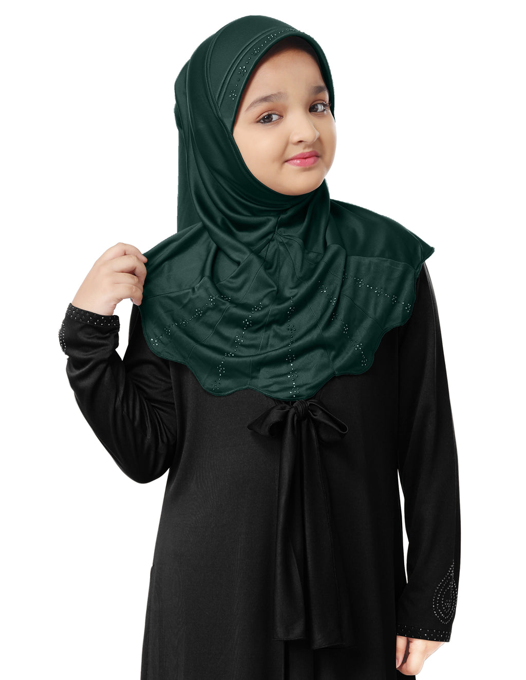 MEHAR HIJAB'S Kids Embellished Girl's Scarf Little Meharin Hijab