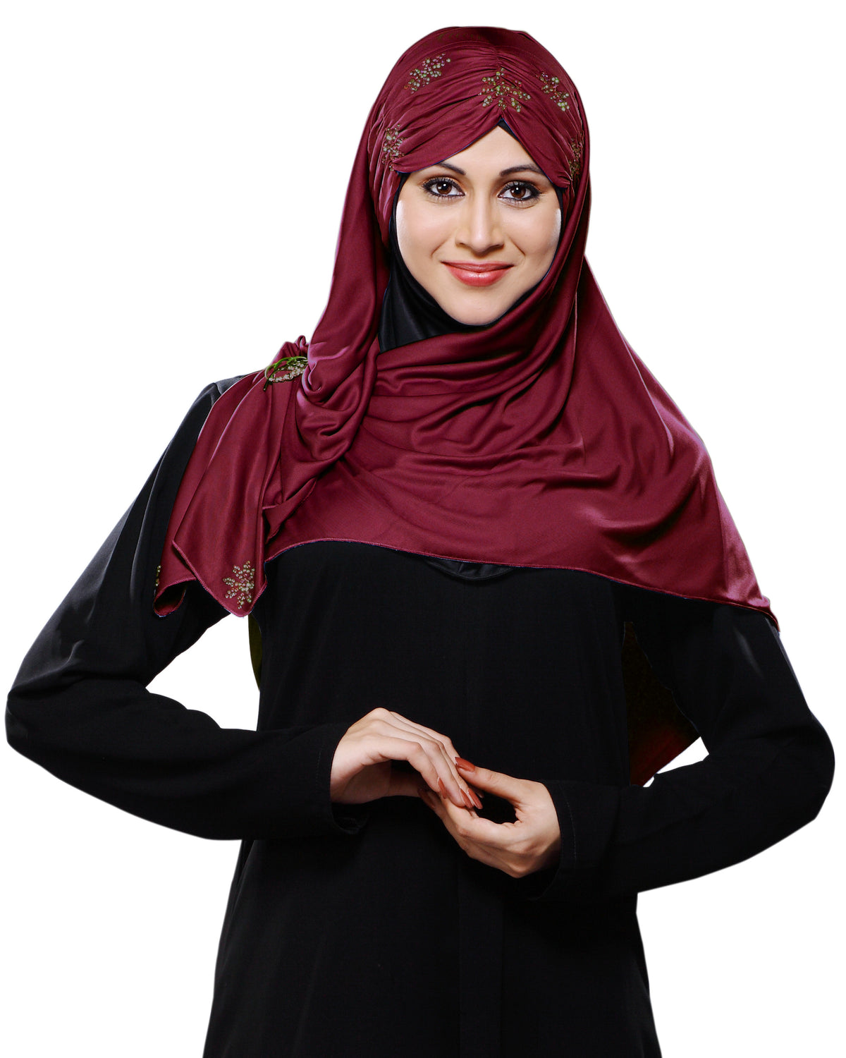 Modest Fashion Women's Stylish Mumtaz Party Hijab