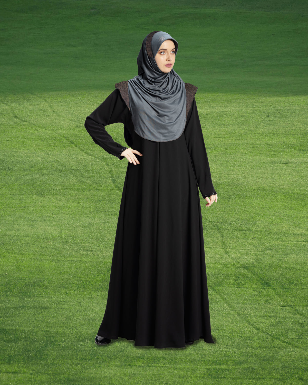 Mehar Hijab's Modest Women's Stylish Designer headwear Naaz Hijab