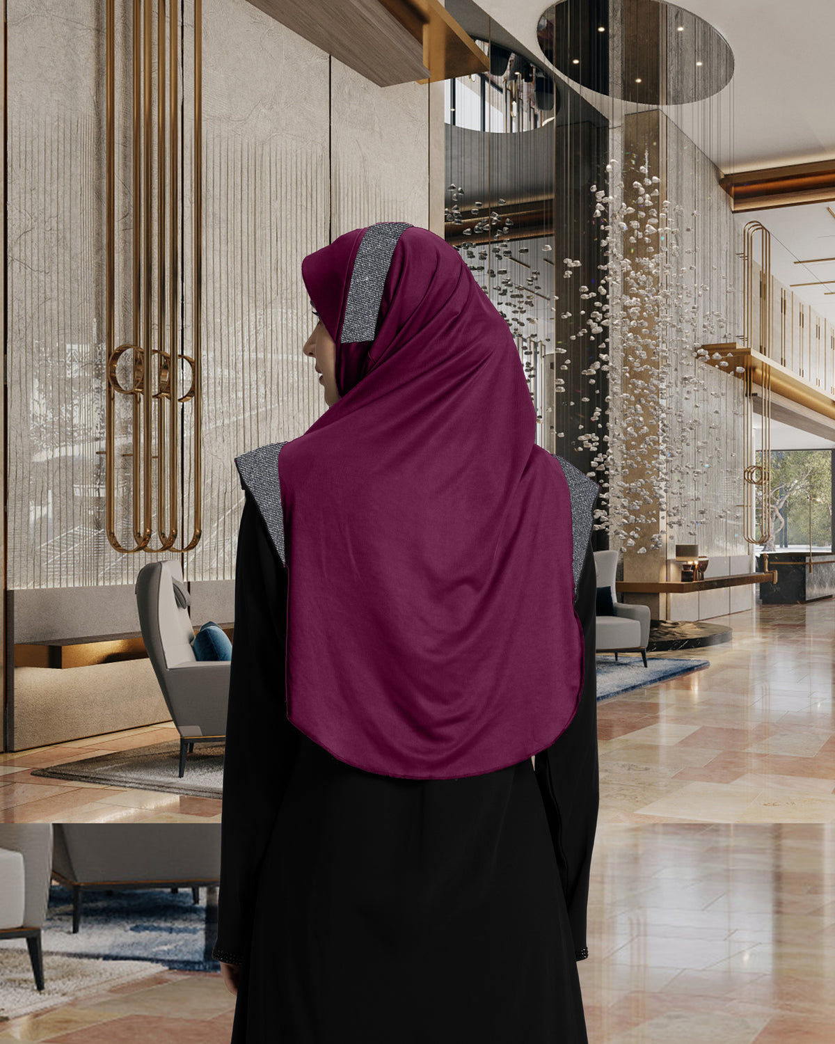 Modest Fashion Women's Soft feel good Fabric Naaz Hijab