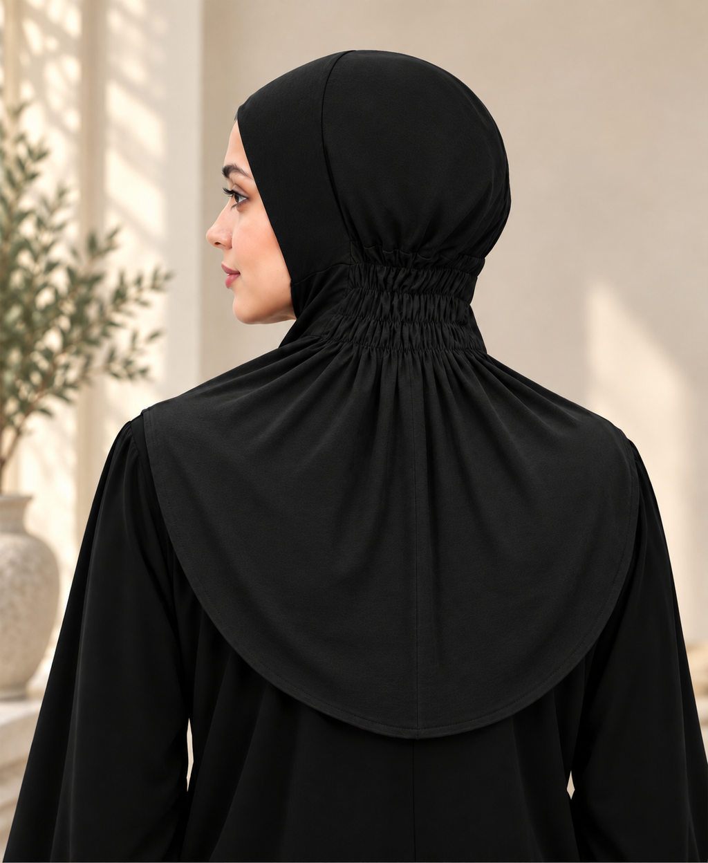 MEHAR Najla Ninja Cap for Women - Bamboo Modal Lycra, 6 Neutral Shades