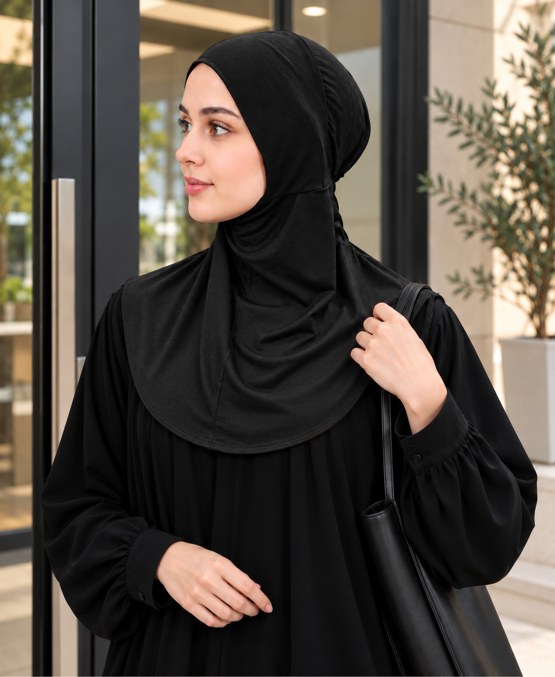 MEHAR Najla Ninja Cap for Women - Bamboo Modal Lycra, 6 Neutral Shades