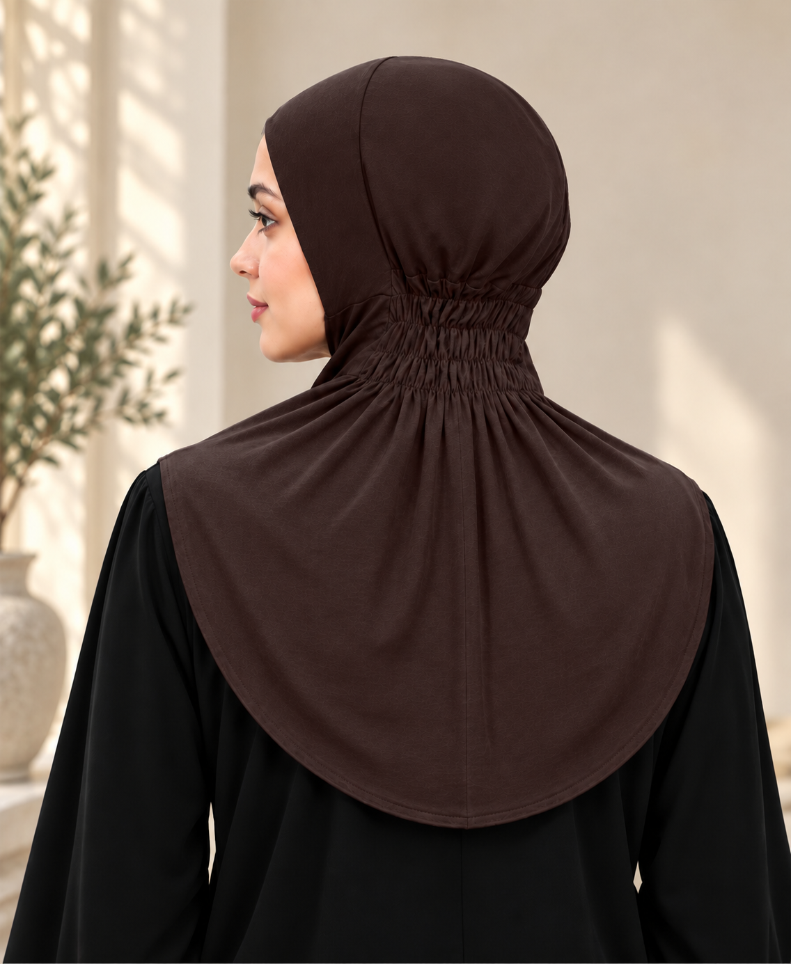 MEHAR Najla Ninja Cap for Women - Bamboo Modal Lycra, 6 Neutral Shades