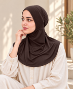 MEHAR Najla Ninja Cap for Women - Bamboo Modal Lycra, 6 Neutral Shades