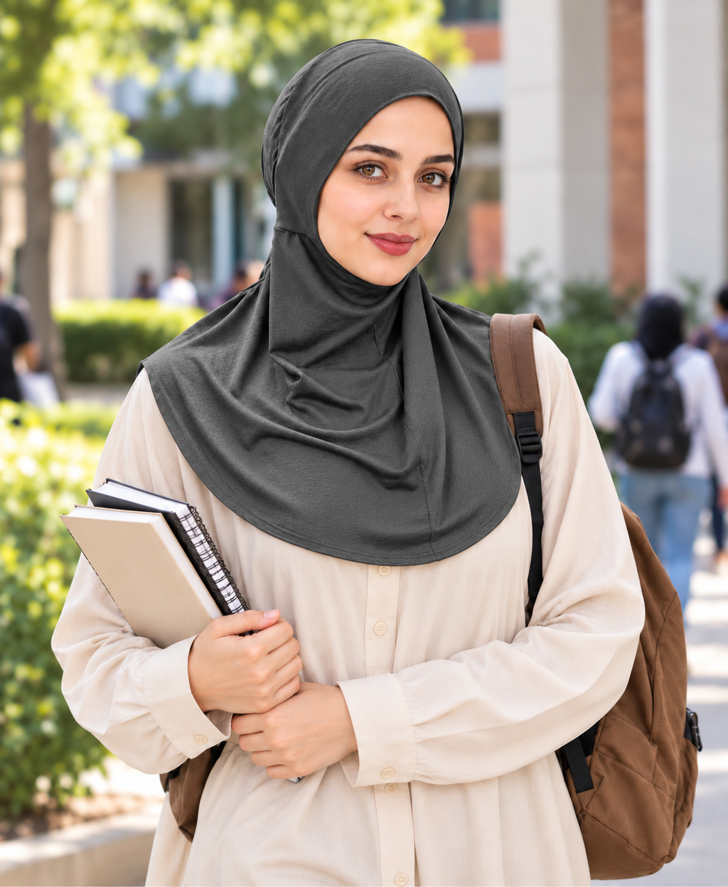 MEHAR Najla Ninja Cap for Women - Bamboo Modal Lycra, 6 Neutral Shades