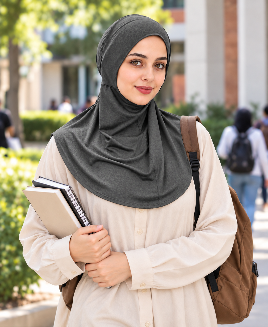 MEHAR Najla Ninja Cap for Women - Bamboo Modal Lycra, 6 Neutral Shades